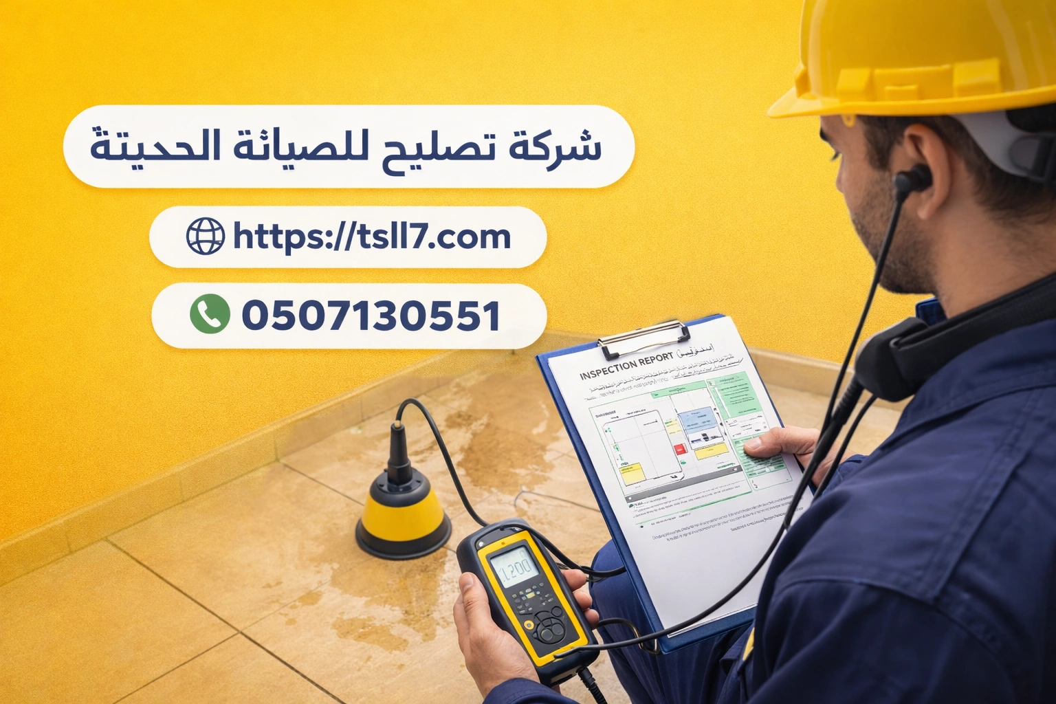 طلب خدمة كشف تسربات المياه كشف تسربات المياه