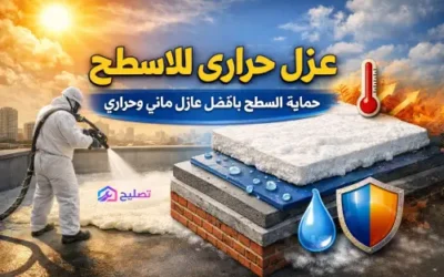 عزل حراري للاسطح حماية السطح بأفضل عازل مائي وحراري