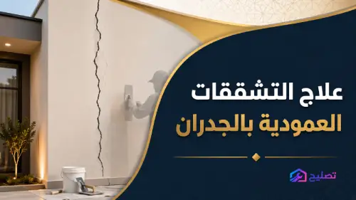 علاج التشققات العمودية بالجدران متى تكون سطحية ومتى تحتاج إصلاح فوري