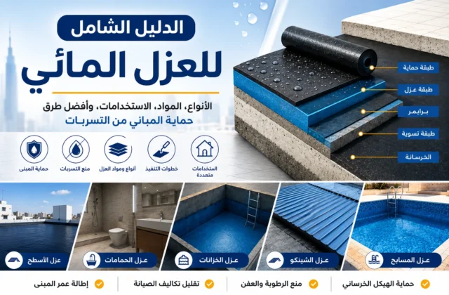 العزل المائى