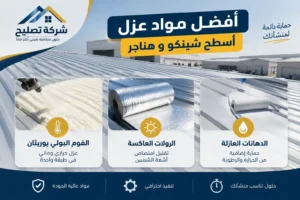 عزل اسطح شينكو هناجر ومستودعات 2 أفضل مواد عزل اسطح شينكو و هناجر