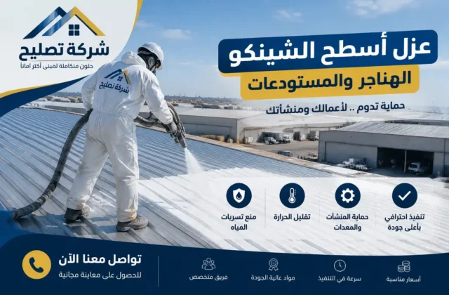 عزل اسطح شينكو هناجر ومستودعات