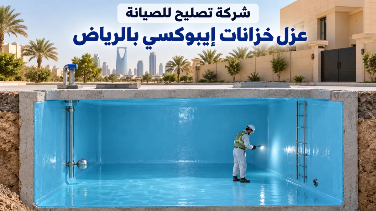 عزل الخزانات بالإيبوكسي بالرياض