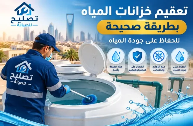 تعقيم خزانات المياه بطريقة صحيحة للحفاظ على جودة المياه 9 تعقيم خزانات المياه بطريقة صحيحة للحفاظ على جودة المياه